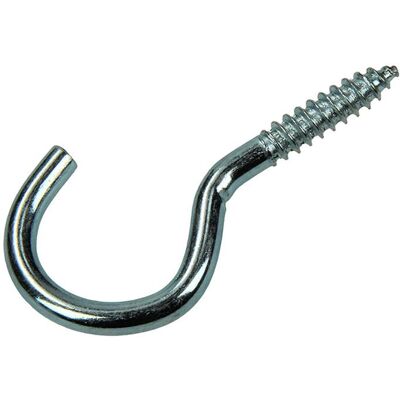 Mack 1017804 - schroefhaak staal verzinkt 3st 6,0 x 60 mm 5 stuks Mack 1017804 - schroefhaak staal verzinkt 3st 6,0 x 60 mm 5 stuks