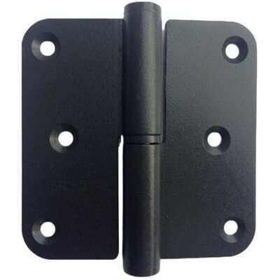 Yale 1067395 - 3 paumellen inox mat zwart afger.hoek links 80x80mm 4 stuks Yale 1067395 - 3 paumellen inox mat zwart afger.hoek links 80x80mm 4 stuks