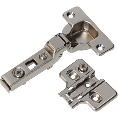 Mack 1015226 - 2 inboorscharnieren clip on 35mm 110° half opliggende deur 10 stuks Mack 1015226 - 2 inboorscharnieren clip on 35mm 110° half opliggende deur 10 stuks