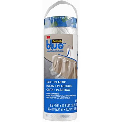 3M 1063189 - scotchblue navulling folie voorgetapete 270 cm x 17 m 3 stuks 3M 1063189 - scotchblue navulling folie voorgetapete 270 cm x 17 m 3 stuks