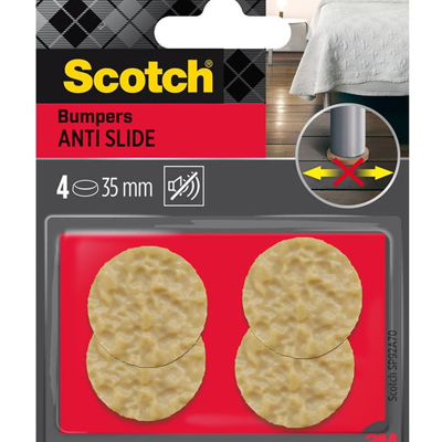 3M 1070712 - scotch® anti slide bumpers zelfklevend honing ø 35mm 10 stuks 3M 1070712 - scotch® anti slide bumpers zelfklevend honing ø 35mm 10 stuks
