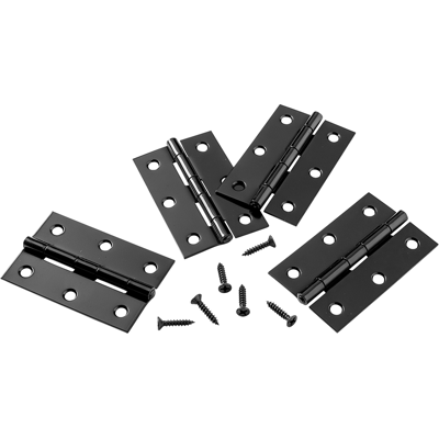 Mack 1071169 - 4 zware scharnieren zwart h 63 x b 42 mm 5 stuks Mack 1071169 - 4 zware scharnieren zwart h 63 x b 42 mm 5 stuks