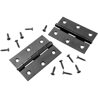 Mack 1071171 - 2 zware scharnieren zwart h 90 x b 60 mm 5 stuks Mack 1071171 - 2 zware scharnieren zwart h 90 x b 60 mm 5 stuks
