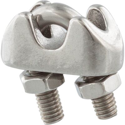 STARX staaldraadklem - 3 mm - rvs STARX staaldraadklem - 3 mm - rvs