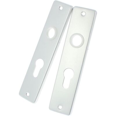 STARX Kortschild profielcilinder 55 aluminium f1 - 2 stuks STARX Kortschild profielcilinder 55 aluminium f1 - 2 stuks