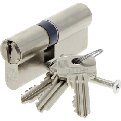 STARX Dubbele cilinder - vernikkeld - messing - - profielskg** dubbel gelijksluitend 30/45 mm messing vernikkeld STARX Dubbele cilinder - vernikkeld - messing - - profielskg** dubbel gelijksluitend 30/45 mm messing vernikkeld