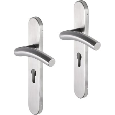 Impresso conway rvs geborsteld op ovaal schild Impresso conway rvs geborsteld op ovaal schild