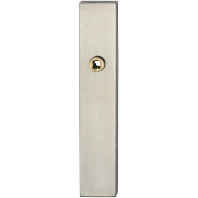 Impresso schild blind rvs - 41 x 226 mm - set van 2 Impresso schild blind rvs - 41 x 226 mm - set van 2