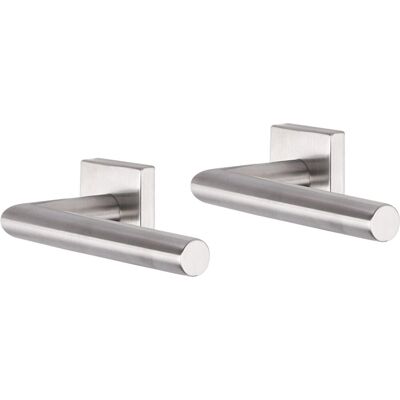 Impresso Deurkruk - harrow - voor binnen - vierkant - rvs - 2 stuks Impresso Deurkruk - harrow - voor binnen - vierkant - rvs - 2 stuks