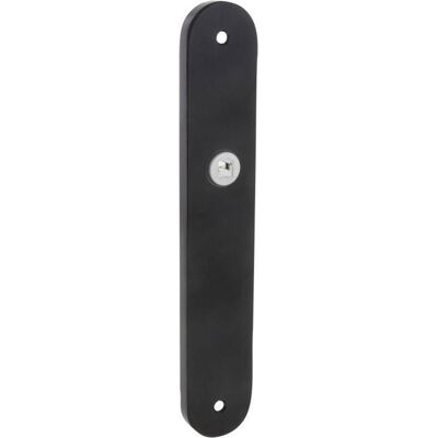 Impresso schild blind, rond 230 x 9 x 40 mm zwart Impresso schild blind, rond 230 x 9 x 40 mm zwart