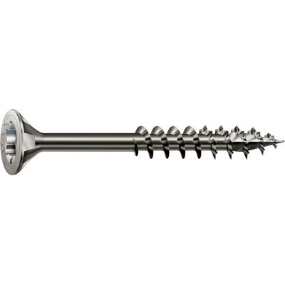 Spax Roestvaststalen schroef, 4,5 x 50 mm, 180 stuks, deeldraad, verzonken kop, t-star plus t20, 4cut, roestvast staal a2 - 8000000276538 Spax Roestvaststalen schroef, 4,5 x 50 mm, 180 stuks, deeldraad, verzonken kop, t-star plus t20, 4cut, roestvast staal a2 - 8000000276538
