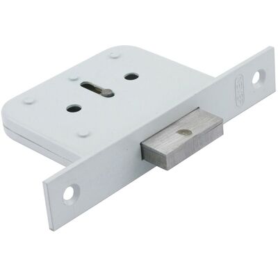 Nemef kastslot type 210/40 - links en rechts bruikbaar - 3 klavieren - 20 sluitingen - inclusief 2 pijpsleutels - uitgevoerd in gelakt staal - voorplaat 133 x 22 mm - doornmaat 40 mm Nemef kastslot type 210/40 - links en rechts bruikbaar - 3 klavieren - 20 sluitingen - inclusief 2 pijpsleutels - uitgevoerd in gelakt staal - voorplaat 133 x 22 mm - doornmaat 40 mm