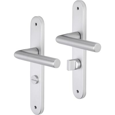 Impresso london kruk met schild ovaal wc63 schroef aluminium Impresso london kruk met schild ovaal wc63 schroef aluminium