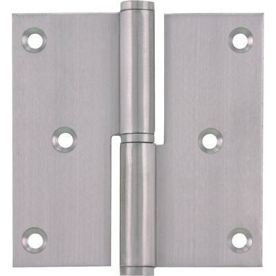 STARX kogelpaumelle rechte hoeken 89 x 89mm geborsteld rvs 3 stuks STARX kogelpaumelle rechte hoeken 89 x 89mm geborsteld rvs 3 stuks