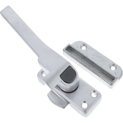 STILE Starx raamsluiting links aluminium - met nok en knop STILE Starx raamsluiting links aluminium - met nok en knop
