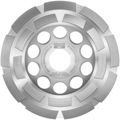 Kreator KRT086100 - Diamant slijpschijf - 115mm, Expert, Duurzaam Kreator KRT086100 - Diamant slijpschijf - 115mm, Expert, Duurzaam