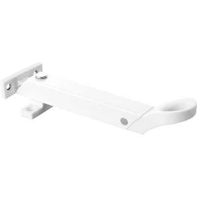 AXA combi- raamuitzetter - flex - kierstandhouder raam - wegdraaibaar - 3 ventilatiestanden - niet afsluitbaar - rvs wit AXA combi- raamuitzetter - flex - kierstandhouder raam - wegdraaibaar - 3 ventilatiestanden - niet afsluitbaar - rvs wit