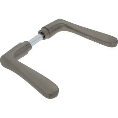 STARX deurklink zilver - deurbeslag - deurkruk vlinder - aluminium f9 STARX deurklink zilver - deurbeslag - deurkruk vlinder - aluminium f9