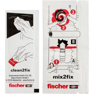 Fischer gow multipack badkamerlijm (4 stuks) - 570404 Fischer gow multipack badkamerlijm (4 stuks) - 570404