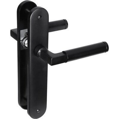 Impresso aston kruk met schild ovaal blind schroef alu zwart Impresso aston kruk met schild ovaal blind schroef alu zwart
