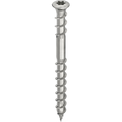 Heco Model 5x60mm RVS Terrasschroef - 200 Stuks Heco Model 5x60mm RVS Terrasschroef - 200 Stuks