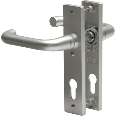 Nemef 3252 p beslag kortschild afgerond d kruk-kruk beslagset geveerd krukstift 8mm f1 aluminium pc72-pc72 - 9325216720 Nemef 3252 p beslag kortschild afgerond d kruk-kruk beslagset geveerd krukstift 8mm f1 aluminium pc72-pc72 - 9325216720