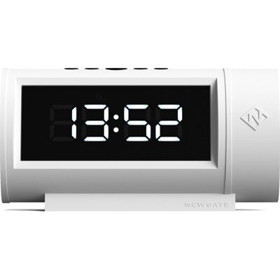 Newgate pil - led wekker - wit Newgate pil - led wekker - wit