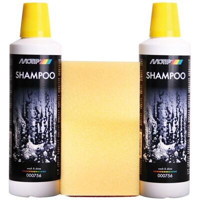 Motip 1051510 - shampoo wash and shine flacon 2x 500ml 1 stuks Motip 1051510 - shampoo wash and shine flacon 2x 500ml 1 stuks