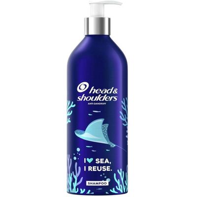 Hedi Head & shoulders classic anti-roos shampoo gevulde navulbare aluminium fles 430 ml Hedi Head & shoulders classic anti-roos shampoo gevulde navulbare aluminium fles 430 ml