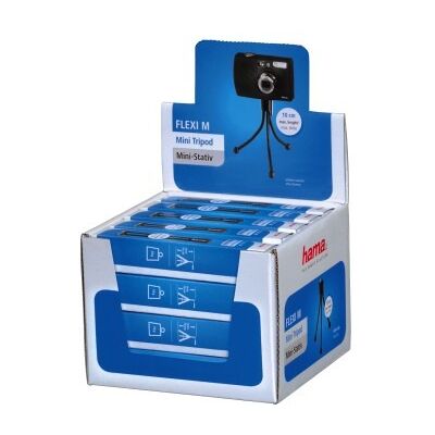 Hama mini statief 10cm zwart Hama mini statief 10cm zwart
