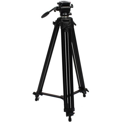 Nest Video Statief NT-777 - Vloeistofgedempte Kop - Professionele Camera Steun Nest Video Statief NT-777 - Vloeistofgedempte Kop - Professionele Camera Steun