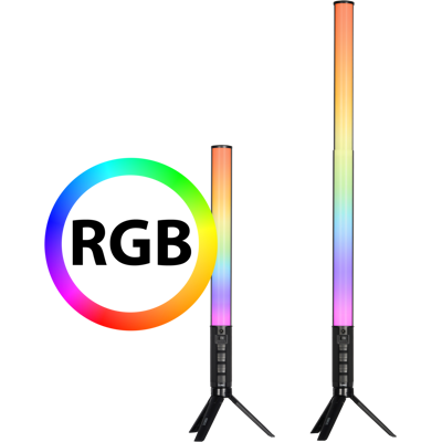 Sirui led tubelight t60 telescopisch met mini statief Sirui led tubelight t60 telescopisch met mini statief