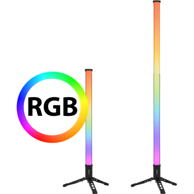 Sirui Duken T120 Pro Telescoop RGB LED Lichtbuis - RGB, Verstelbaar, 694-1142 mm Sirui Duken T120 Pro Telescoop RGB LED Lichtbuis - RGB, Verstelbaar, 694-1142 mm