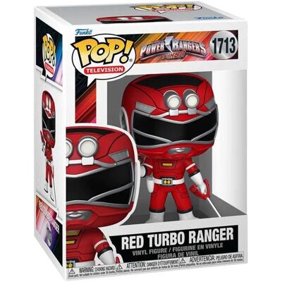 Funko Pop television: power rangers turbo - red turbo ranger - pop #1713 Funko Pop television: power rangers turbo - red turbo ranger - pop #1713