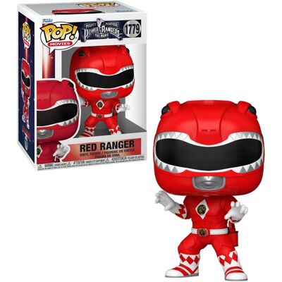 Funko Pop movies: mighty morphin power rangers - red ranger - pop #1779 Funko Pop movies: mighty morphin power rangers - red ranger - pop #1779