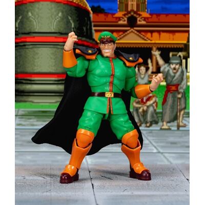 Jada Toys ultra street fighter ii: the final challengers action figure 1/12 m. bison deluxe 15 cm action figuur Jada Toys ultra street fighter ii: the final challengers action figure 1/12 m. bison deluxe 15 cm action figuur