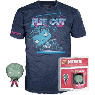 Funko pocket pop! & t-shirt fortnite love ranger - size xl Funko pocket pop! & t-shirt fortnite love ranger - size xl