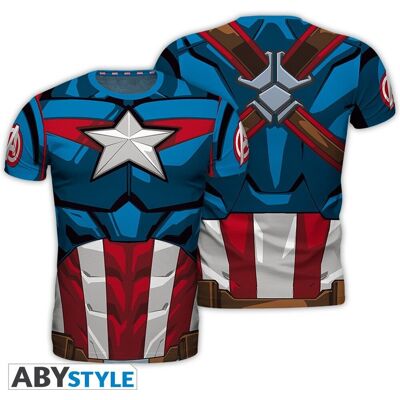 ABYSTYLE - Captain America - Maat M - Replica T-shirt ABYSTYLE - Captain America - Maat M - Replica T-shirt