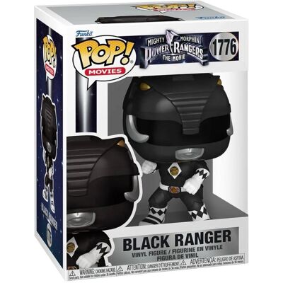 Funko Pop movies: mighty morphin power rangers - black ranger - pop #1776 Funko Pop movies: mighty morphin power rangers - black ranger - pop #1776
