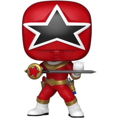 Funko pop! television: power rangers zeo - red zeo ranger #1714 Funko pop! television: power rangers zeo - red zeo ranger #1714