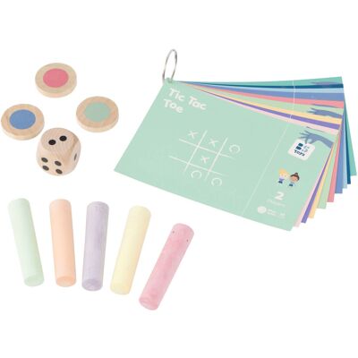 BS Toys actieve krijtspelletjes - 10dlg. Multi kleuren BS Toys actieve krijtspelletjes - 10dlg. Multi kleuren