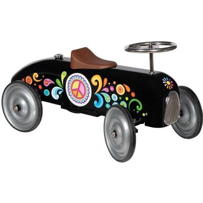Goki metalen loopauto zwart Goki metalen loopauto zwart