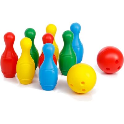 Paradiso Toys 31cm Multicolor Bowling Set - Speelgoed Paradiso Toys 31cm Multicolor Bowling Set - Speelgoed