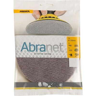 Mirka abranet eco schuurschijven 150mm *kleinverpakking* - p240 Mirka abranet eco schuurschijven 150mm *kleinverpakking* - p240
