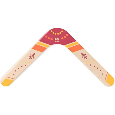 BS Toys - boemerang - buitenspeelgoed - fsc houten boemerang - vanaf 8 jaar Multi kleuren BS Toys - boemerang - buitenspeelgoed - fsc houten boemerang - vanaf 8 jaar Multi kleuren