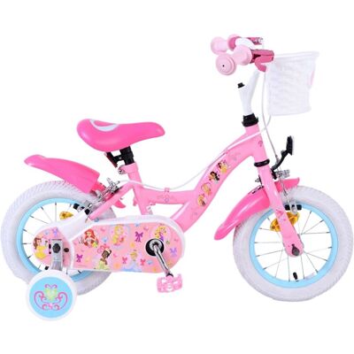 Volare Disney princess kinderfiets - meisjes - 12 inch - roze - twee handremmen Volare Disney princess kinderfiets - meisjes - 12 inch - roze - twee handremmen