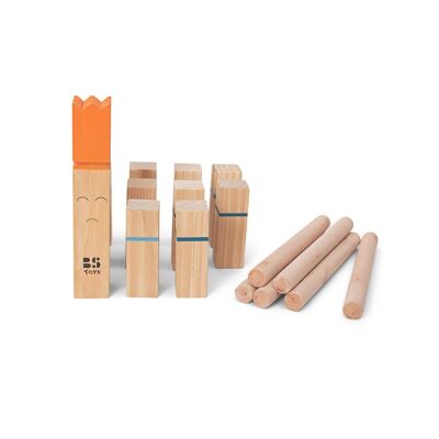 BS Toys kubb werpspel - zweeds spel - 2 tot 6 spelers - geschikt vanaf 8 jaar - buitenspeelgoed van vurenhout - kubb spel original - kubb familiespel - kubb spel volwassenen - buiten speelgoed - buitenspel - buiten spellen - tuin speelgoed BS Toys kubb werpspel - zweeds spel - 2 tot 6 spelers - geschikt vanaf 8 jaar - buitenspeelgoed van vurenhout - kubb spel original - kubb familiespel - kubb spel volwassenen - buiten speelgoed - buitenspel - buiten spellen - tuin speelgoed