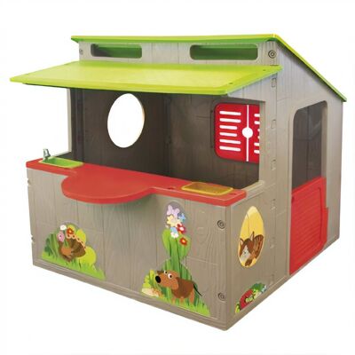 Paradiso Toys kiosk speelhuis 139 x 118 cm Paradiso Toys kiosk speelhuis 139 x 118 cm