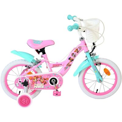 Volare Paw patrol kinderfiets - meisjes - 14 inch - roze - twee handremmen Volare Paw patrol kinderfiets - meisjes - 14 inch - roze - twee handremmen