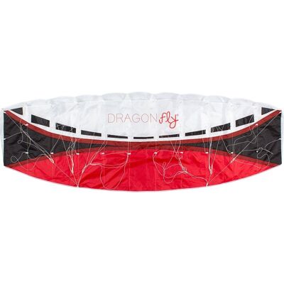 Dragon Fly parachutevlieger - santana 200 - rood/wit Dragon Fly parachutevlieger - santana 200 - rood/wit